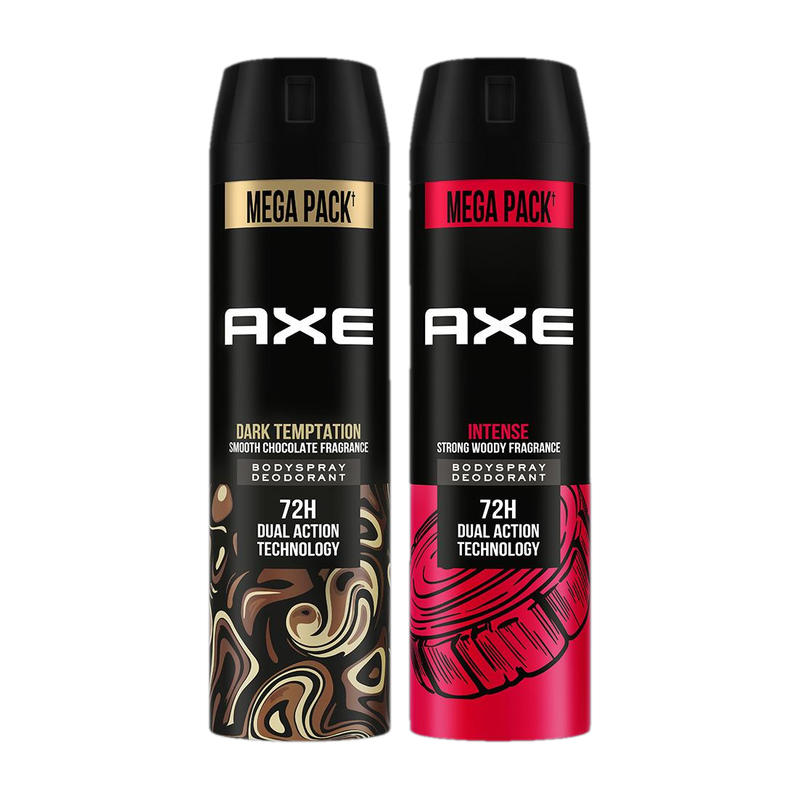 AXE Dark Temptation & Intense Deodorant Spray  -  For Men