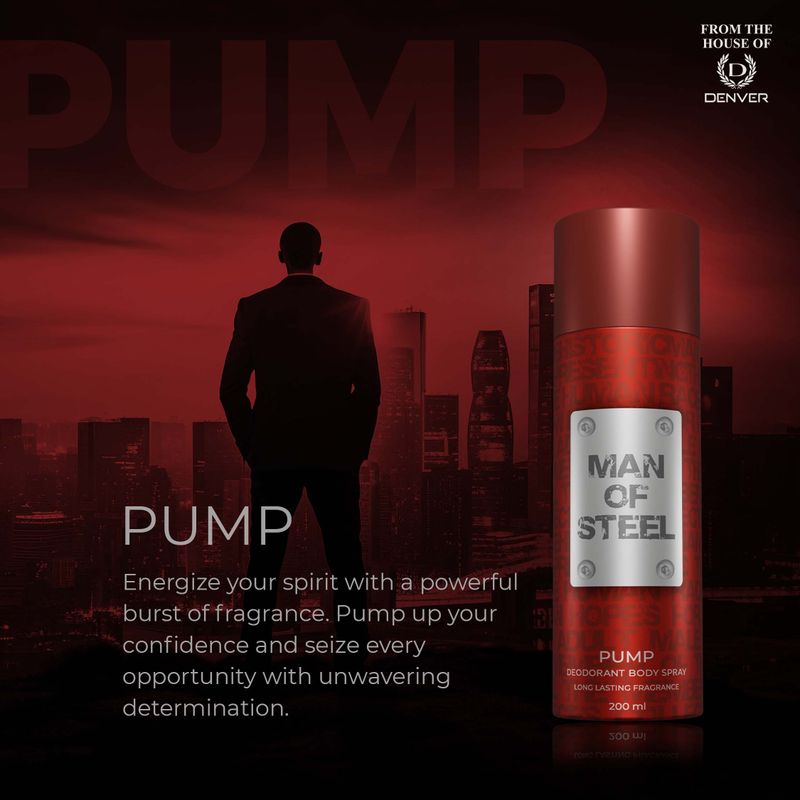 DENVER Men's Long Lasting Deodorant Spray 40g - Image 3