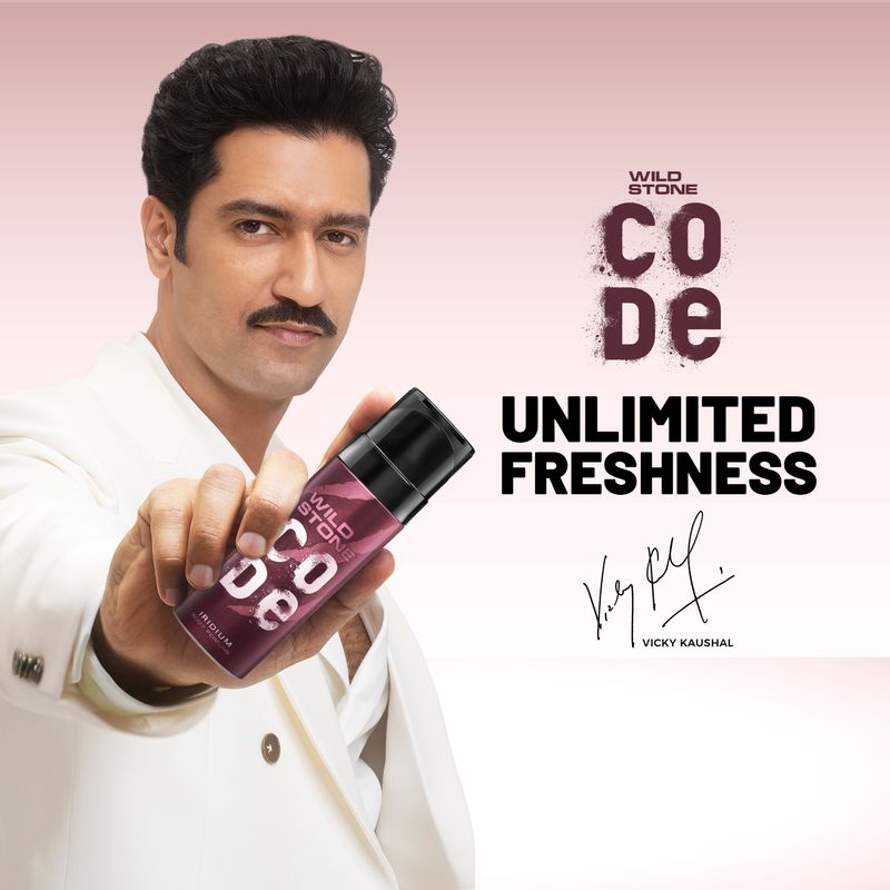 Wild Stone CODE Iridium Body Perfume 150ml - Image 3