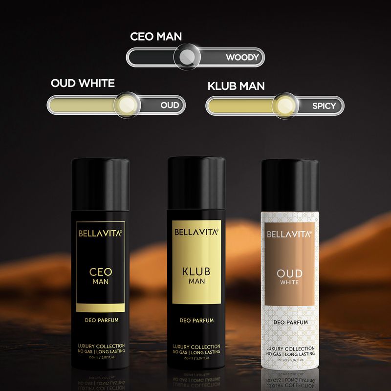 BELLAVITA Men's Body Parfum Combo - Image 3