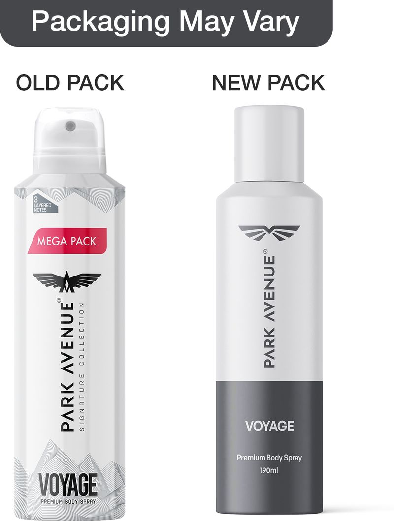 Park Avenue Voyage Premium Body Spray 190ml - Image 3