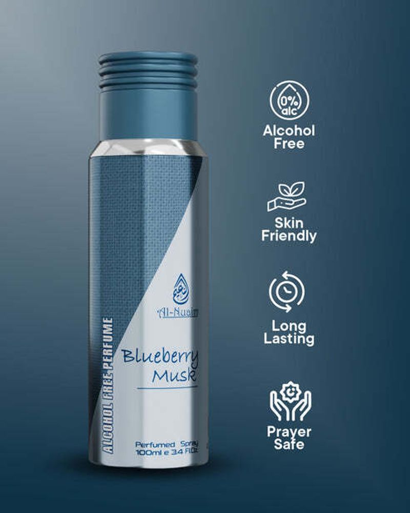 Al-Nuaim Blueberry Musk Eau De Parfum 100ml - Image 3