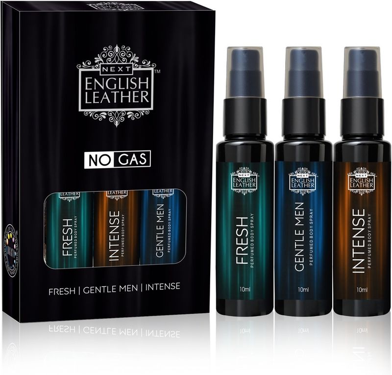 Next Care English Leather Gentlemen Fresh Intense (Pack of 3 X 10ml) - Image 2