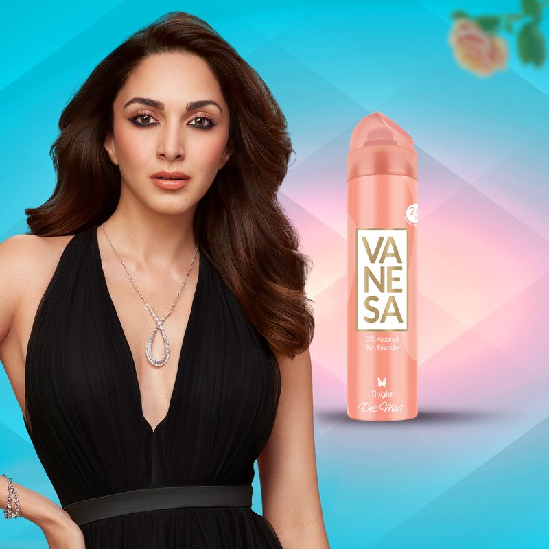 VANESA Tingle Skin Friendly Perfume Body Mist 150ml - Image 3