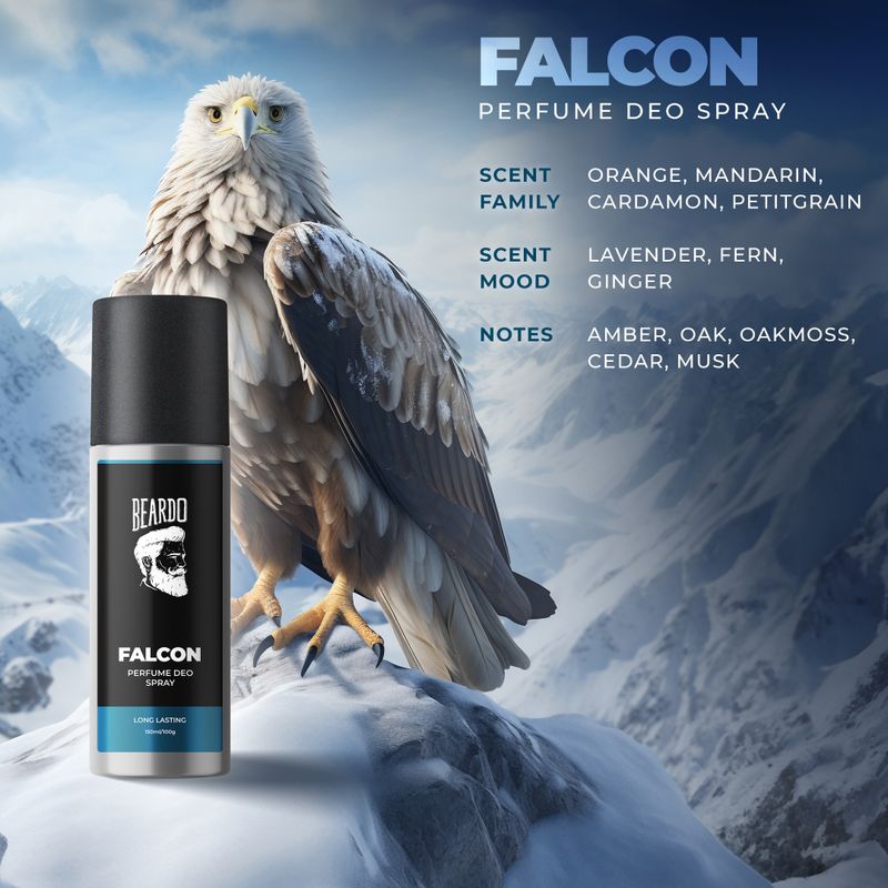 BEARDO Falcon Perfume Deodorant 150 ml - Image 6