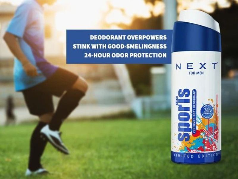 NEXT Sports Deo Long Lasting Fragrance Deodorant Spray - Image 3