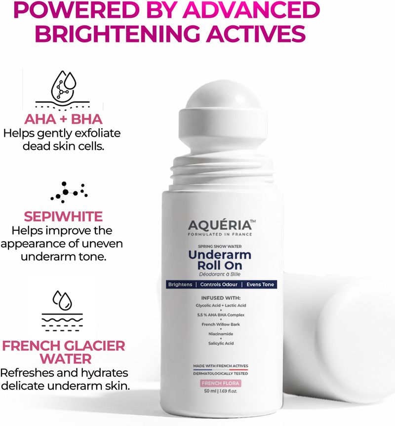 Aqueria Multi Active Underarm Roll On 50ml - Image 3