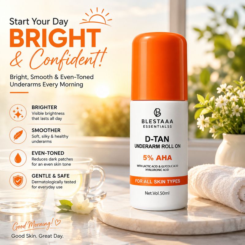 blestaaa essentialss 5% AHA Underarm Roll On - Image 6