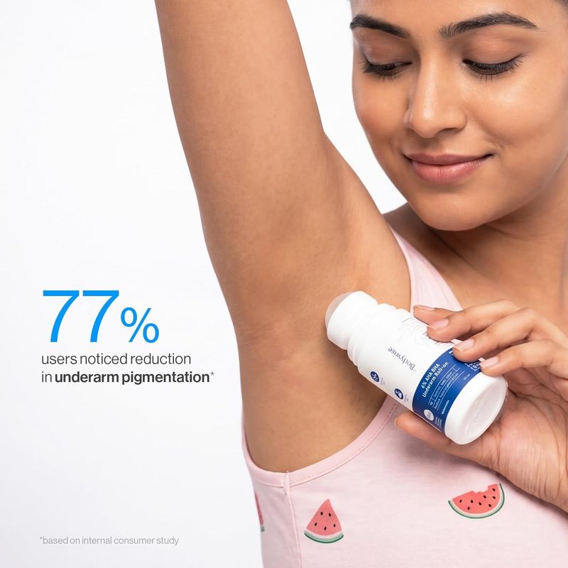 Be Bodywise 6% AHA BHA Underarm Roll-On 50 ml - Image 6