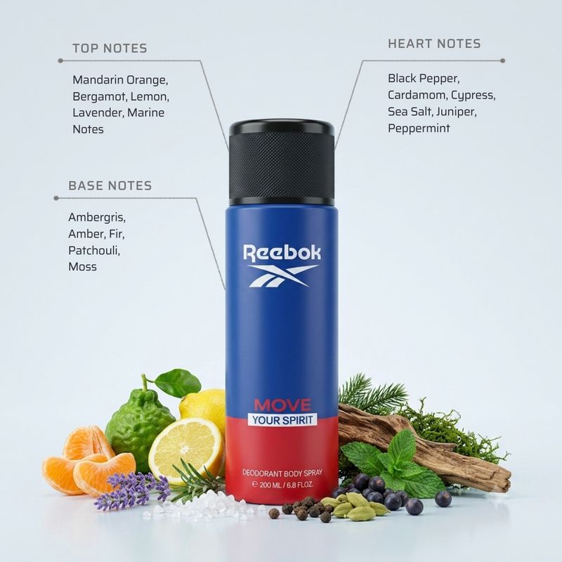 REEBOK Move Your Spirit Deodorant 200ml - Image 4