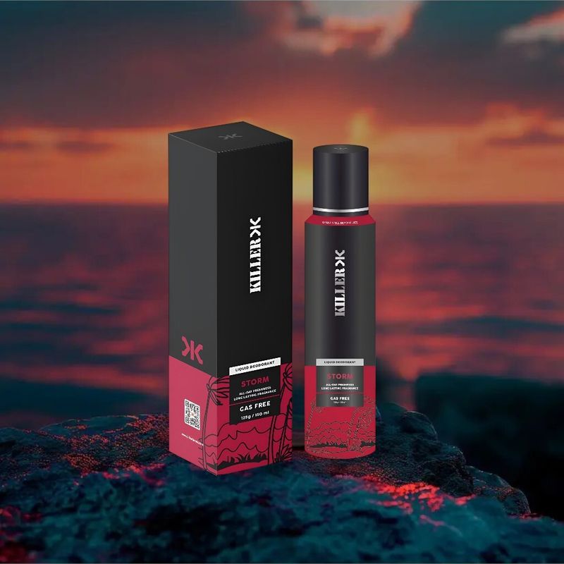 KILLER Strom Liquid Deodorant 150 ml - Image 4