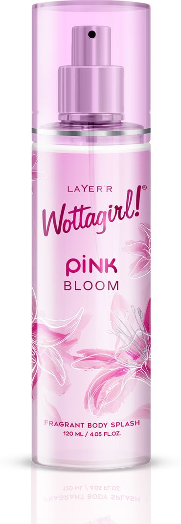 LAYER'R Wottagirl Pink BLOOM Body Mist 120ml - Image 2