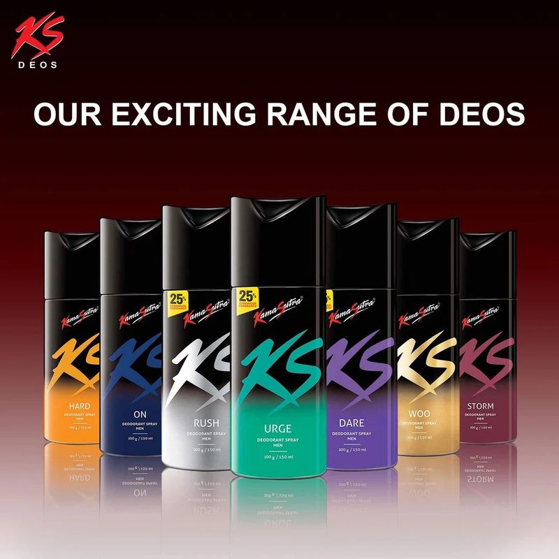 KS Spark 3 Deodorant Spray, 450 ml, Pack of 3 · 450 ml (1.35 L total) - Image 4