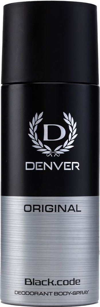 DENVER Black.code Deodorant Spray 180 ml - Image 2