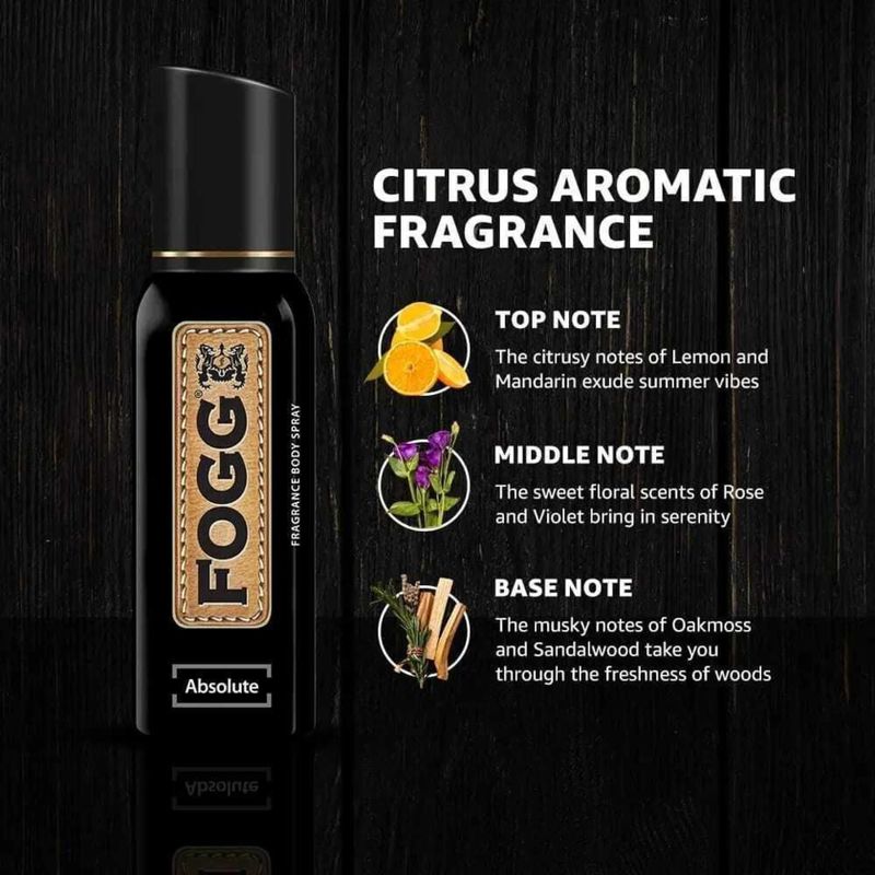 FOGG Fantastic Absolute Perfume Body Spray 150ml - Image 3