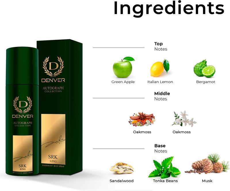 DENVER SRK King Deodorant 140ml - Image 4