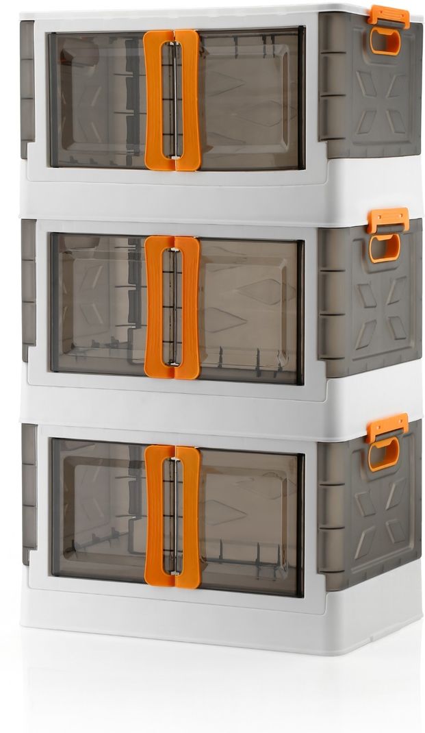 Ali tex 3 Layer Foldable Storage Cabinet - Image 3
