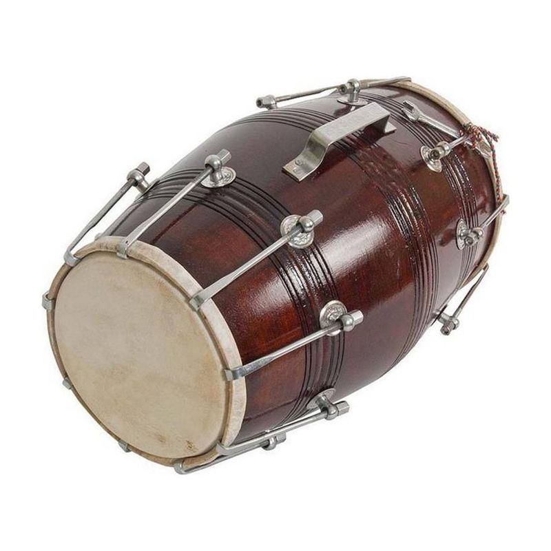 Armaan Musical House DM0015 Brown Dholak - Image 2