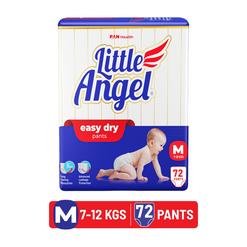Little Angel Easy Dry Pant Diapers - M