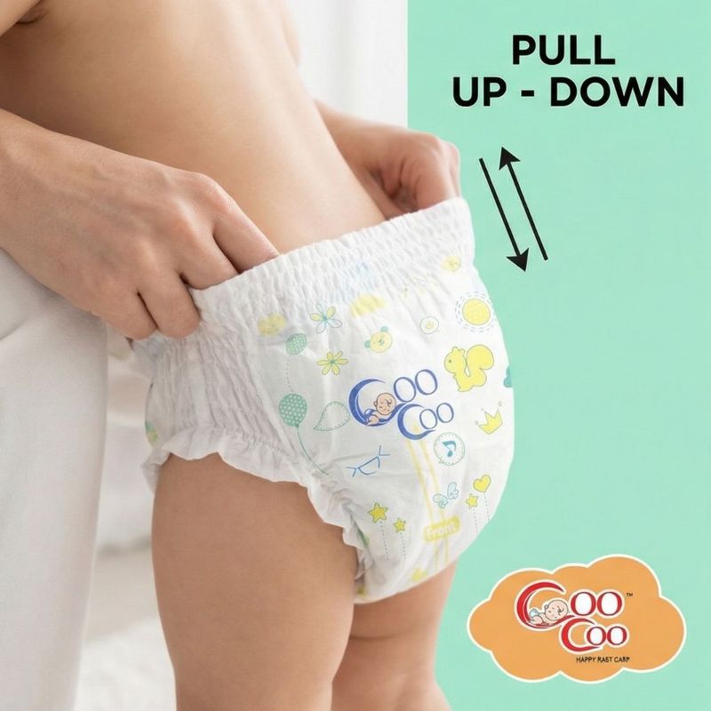 Coo Coo Soft Baby Diaper Pants Small - Image 6