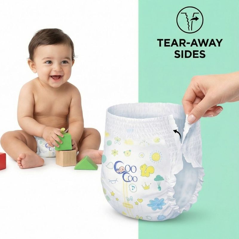 Coo Coo Soft Baby Diaper Pants Small - Image 5