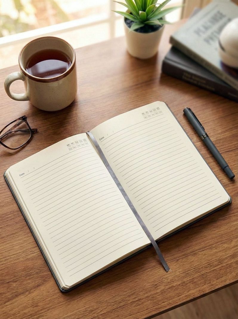 FORU 2026 A5 Diary 180 Pages Gray - Image 6