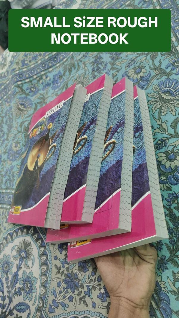 City King Economy A4 Notebook 1600 Pages Multicolor - Image 5