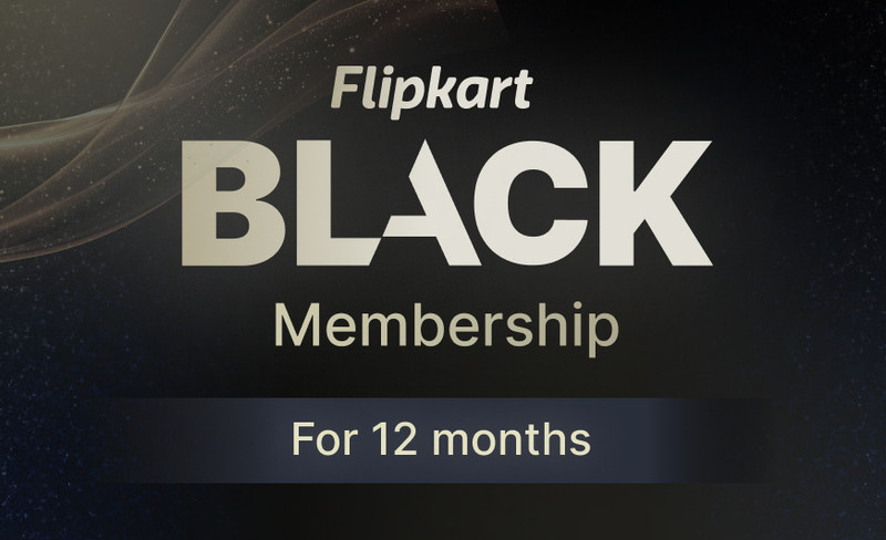 Flipkart VIP Flipkart BLACK  - 12 Months Membership (Instant Activation)