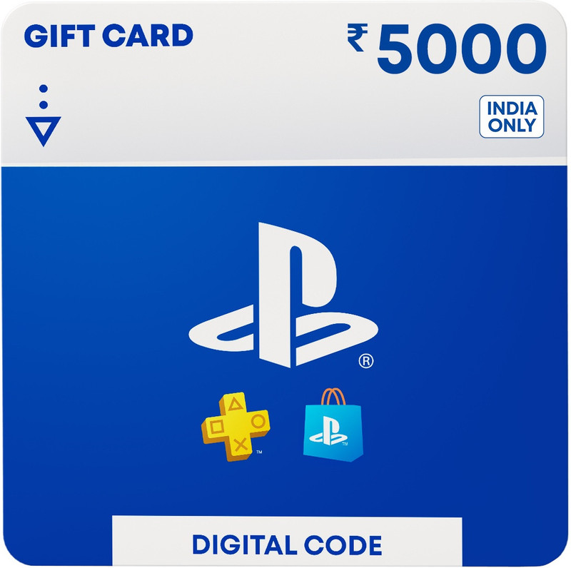Sony Interactive Entertainment Rs.5000 PlayStation Store Gift Card (26/07/2026)