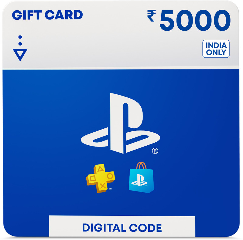 Sony Interactive Entertainment Europe Rs.5000 PlayStation Store Gift Card (Digital Voucher - Delivery on Email) 12 Months