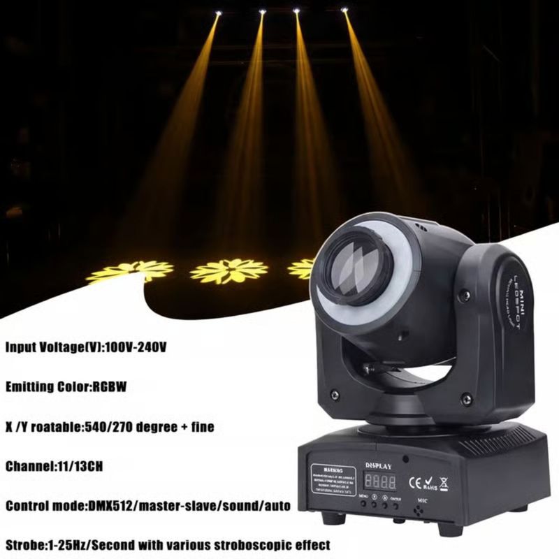 Spark World 30W Mini Sharpy Multicolor LED DJ Light - Image 3