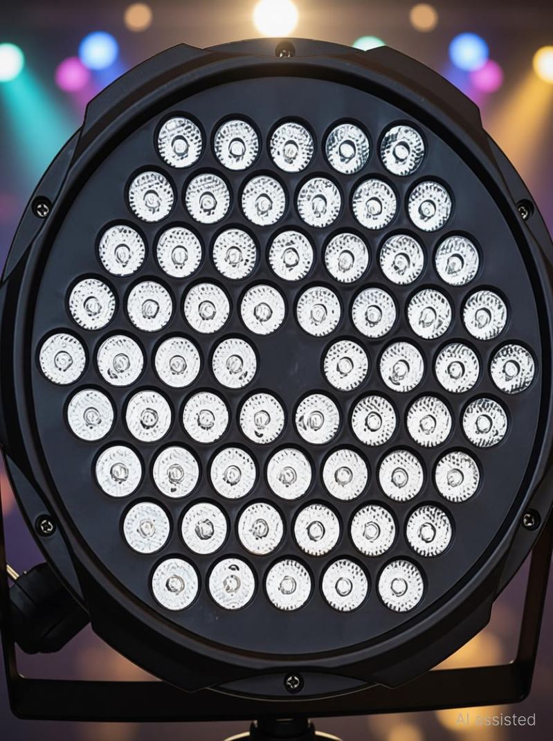 RODZ 60 LED Par Light for DJ Disco Party - Image 5