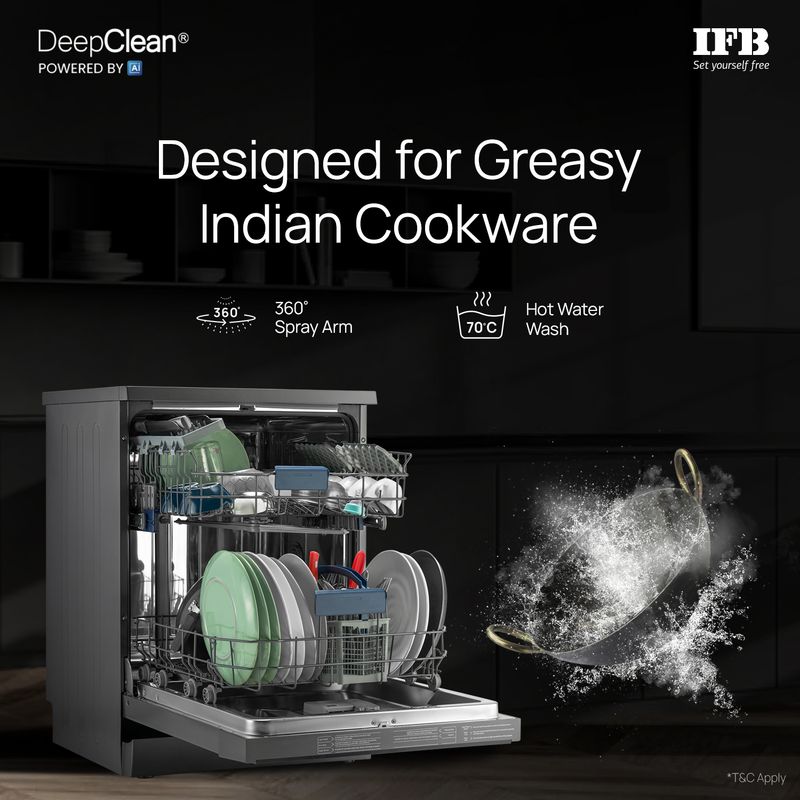 IFB Neptune VX14 14 Place Settings Dishwasher - Image 4
