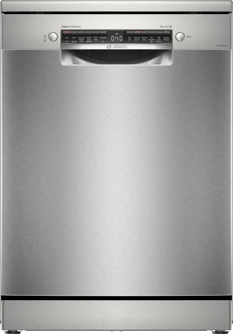 Bosch Sms6hmi01i Free Standing 15 Place Settings Dishwasher