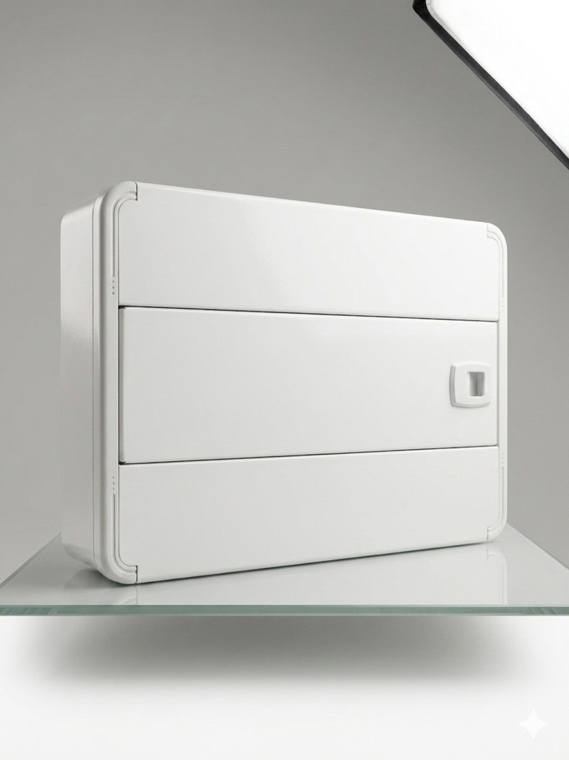Electram 12 Way Double Door MCB Box Distribution Board