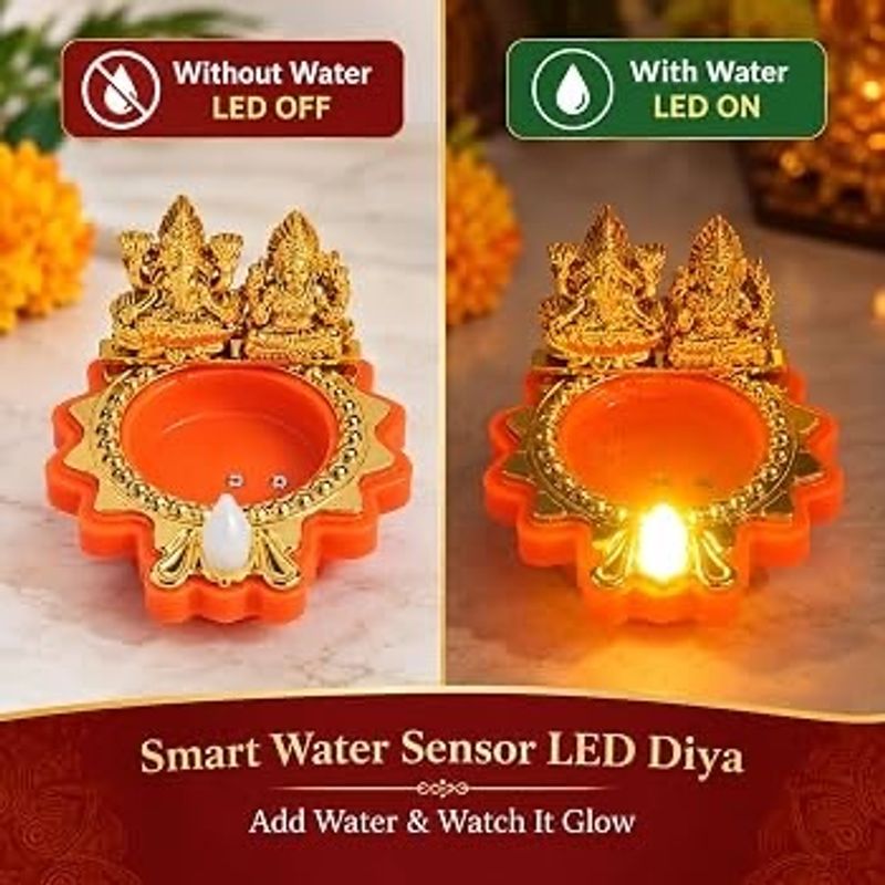 kpparas Plastic Table Diya 3.5 inch - Image 5