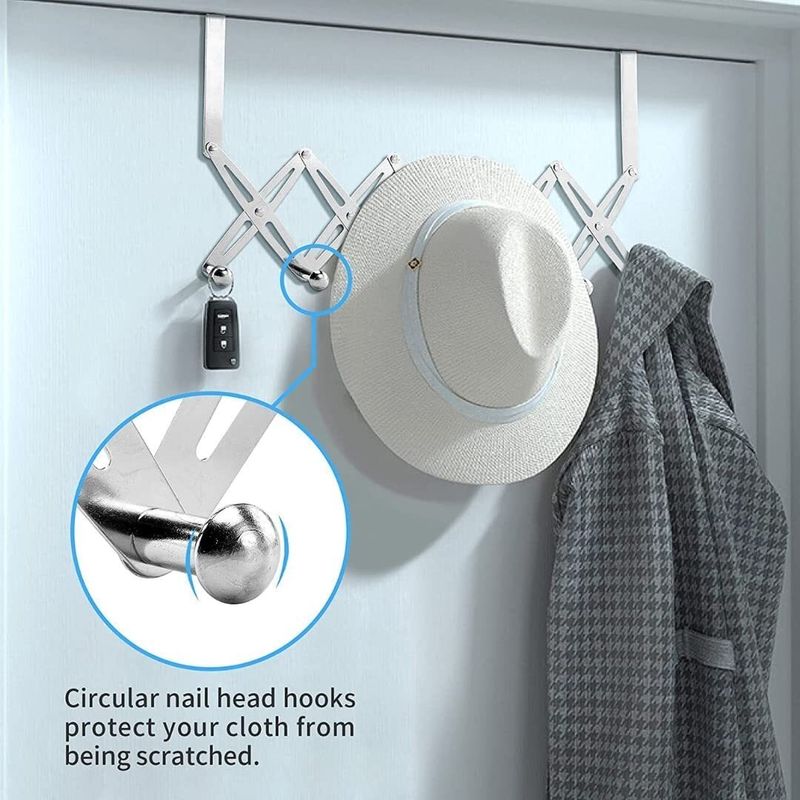 janmesh Adjustable Door Hangers for Clothes - Image 3