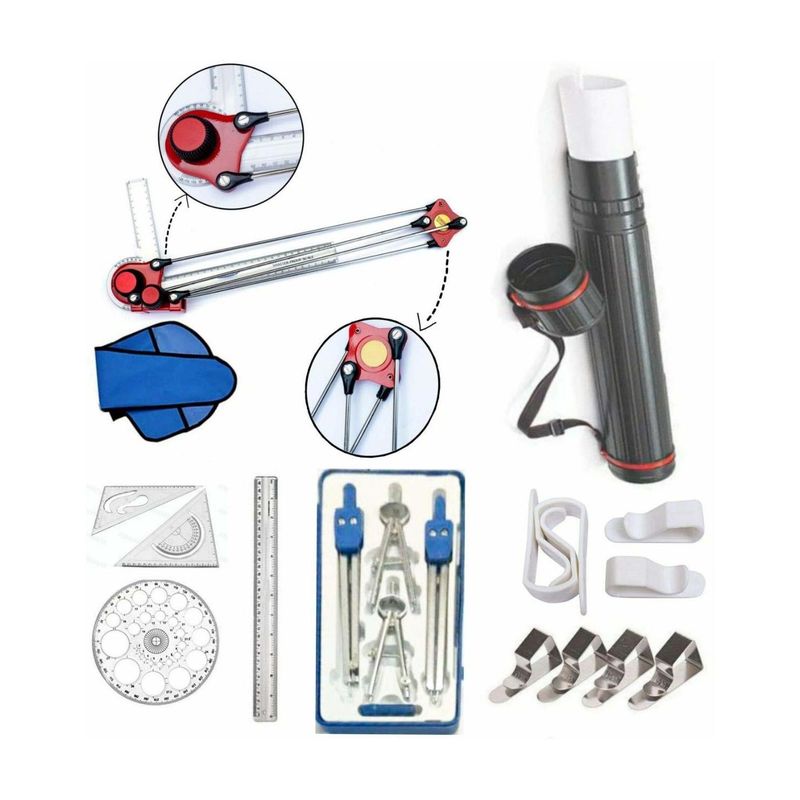 Pyramid Mini Drafter Set of 8 Items - Image 2