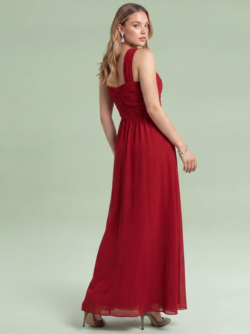 Dressberry Women A-line Red Maxi/Full Length Dress view 3
