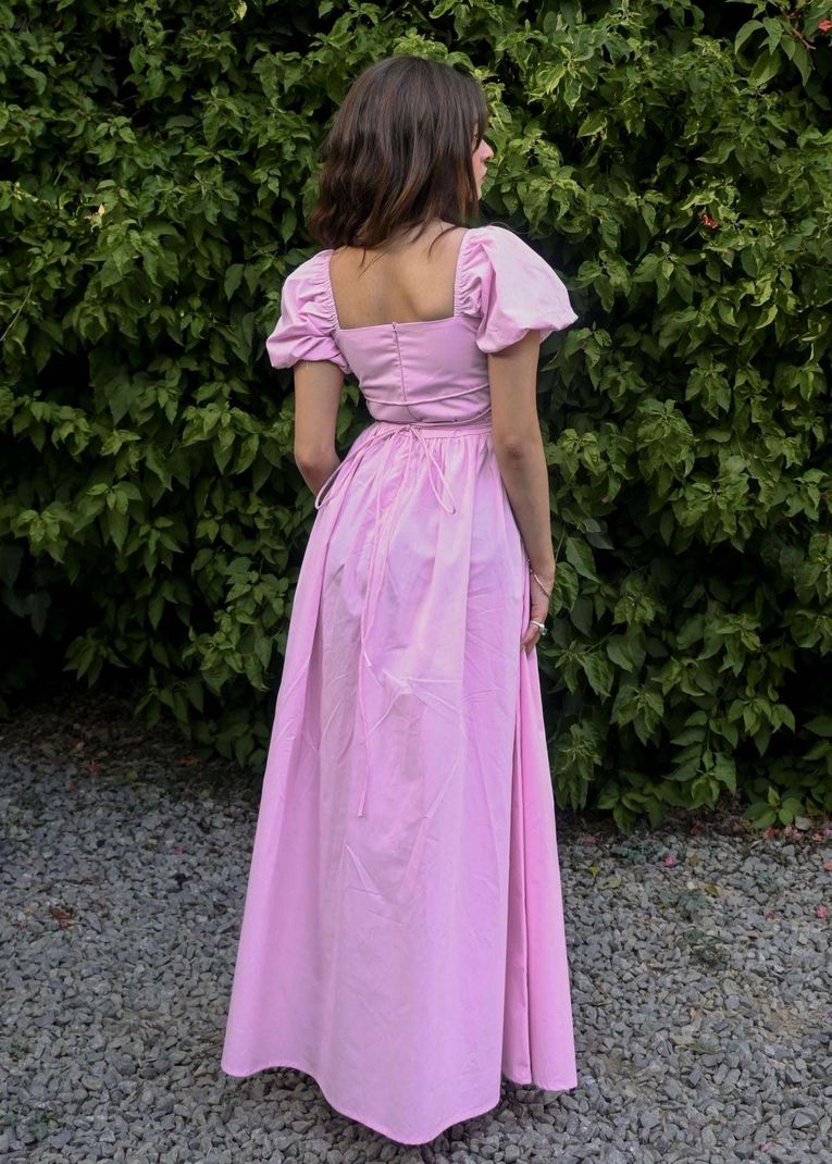 SoniyasKurti Pink Fit and Flare Midi Dress - Image 6