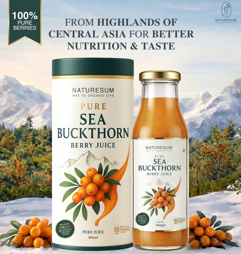 NATURESUM Sea Buckthorn Juice, Pulp Concentrate - Image 5