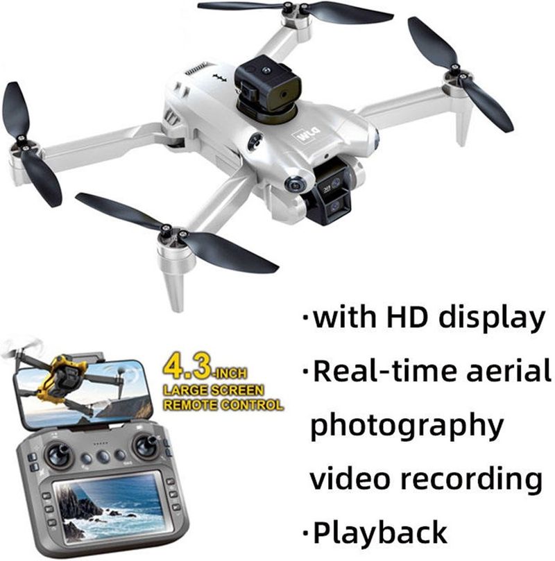 PAPASpace DJW M4 Ultra 4K Foldable Drone - Image 5