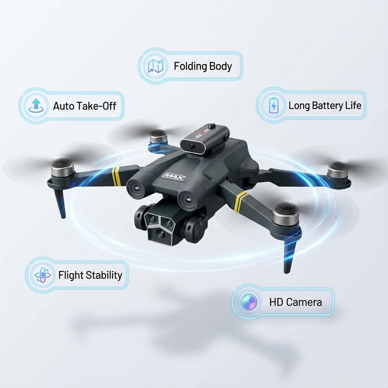 Clubmall M3 MAX Drone Mini Dual Camera - Image 3