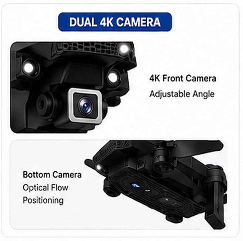 Sita 4K Full HD Drone with Dual Camera - Image 4