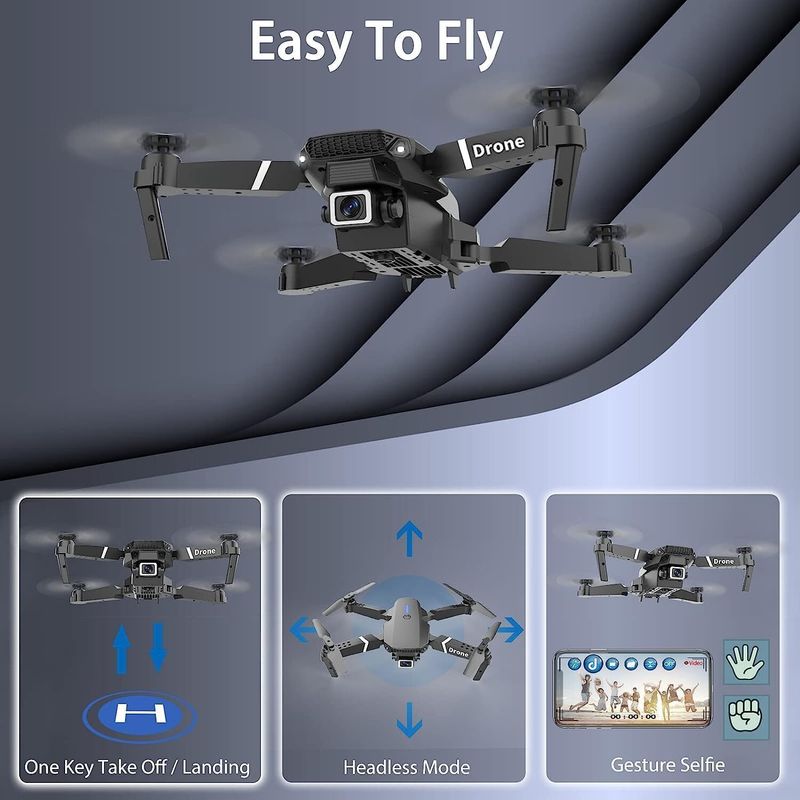Moxii E88 Pro 4K HD Camera Drone - Image 4
