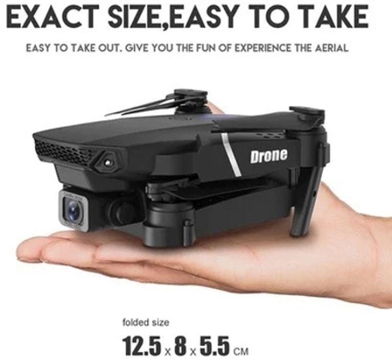 Mayuri Creations E88 Foldable Quadcopter - Image 5