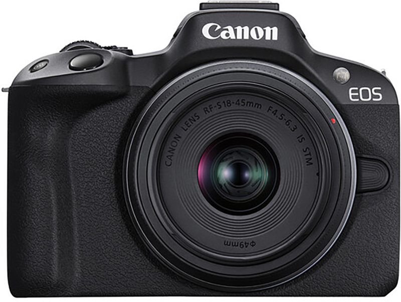 Canon EOS R50 Mirrorless Camera with 18-45mm and 55-210mm Lenses - Image 2