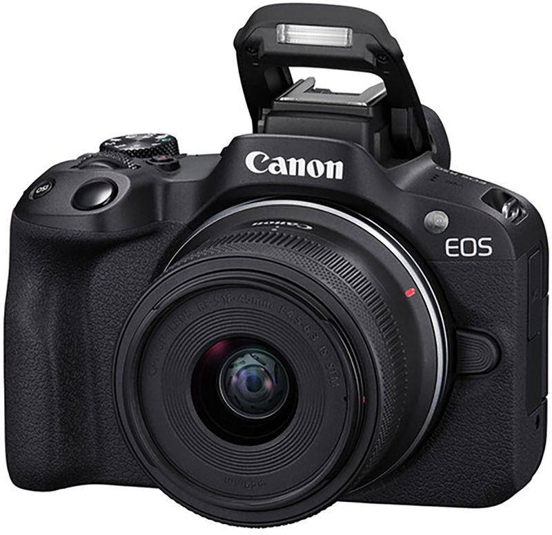 Canon EOS R50 Mirrorless Camera with 18-45mm and 55-210mm Lenses - Image 5