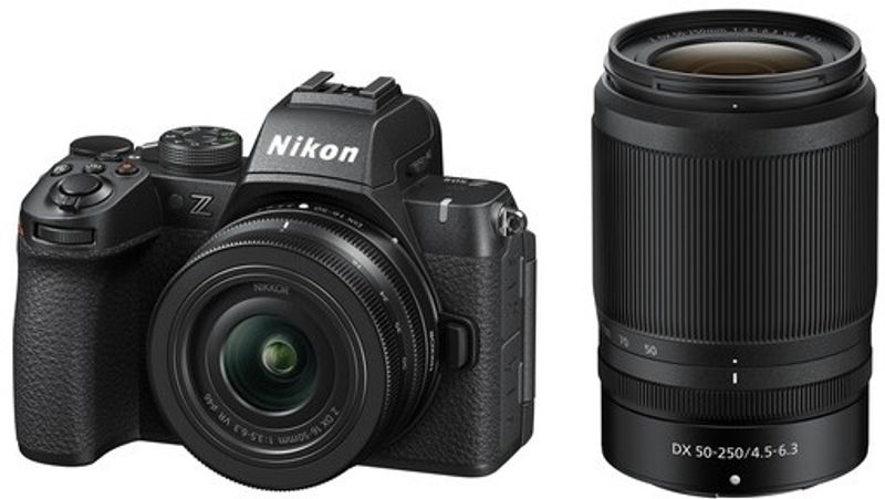 Nikon Z50 II Mirrorless Camera with 16-50 & 50-250mm Lenses (Black) - Image 2