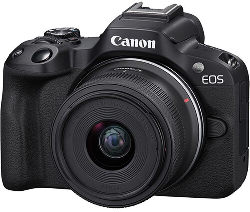 Canon EOS R50 Mirrorless Camera with 18-45mm and 55-210mm Lenses - Image 4